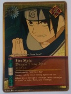 Karta Naruto CCG Jutsu Fire Style: Dragon Flame Jutsu - J-073