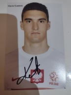 Zdjęcie 10x15 autograf Polska Marcin Kamiński Euro 2012
