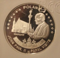 PAPIEŻ JAN PAWEŁ II 51 PIELGRZYMKA POLSKA WARSZAWA, KONGO 2007 GCN PR69