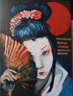 Obraz akrylowy 80x60 pt. Yoko