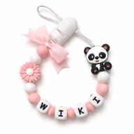 Zawieszka Silikonowa z Imieniem Do Smoczka Personalizowana Prezent