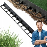 OBRZEŻE OGRODOWE TRAWNIKOWE PLASTIKOWE TRAWA KRAWĘDZIE OGRÓD OGRÓDEK