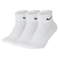 Skarpetki stopki Nike SX4926 101 biały rozmiar 36-40 3 pack