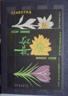 Etykiety zapałczane gabinetowe Kwiatki sztuk 3