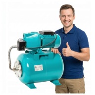NOWY Hydrofor 24L Do Wody Pompa Hydroforowa Zbiornik Pełen Zestaw WYDAJNY