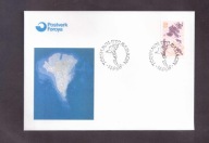 Wyspy Owcze - 1998 rok - FDC Koperta - znaczki nr 339