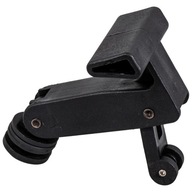 Klamka szyby uchylnej uniwersalna lewa=prawa plastikowa