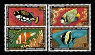 Wyspy Wallis i Futuna / 299-302 ( Fauna - Ryby ) czyste / 1978 r.
