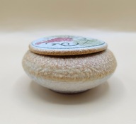 Puzderko winogrono porcelanowe z poryweczką 7cm może być świecznik