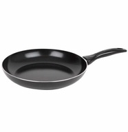 Patelnia tradycyjna VitaVerde Expert 20 cm emaliowana czarna