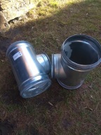 Trójnik 90 st z uszczelką fi 160/125