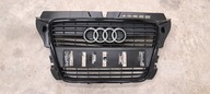 Grill Atrapa Chłodnicy Czarny Audi A3 8P Lift 08-12