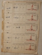 WARSZAWA - SALA KONGRESOWA W PAŁACU KULTURY I NAUKI - BILETY 5 SZTUK