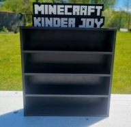 Ekspozytor Półka Minecraft Kinder joy