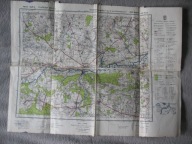 NOWE MIASTO NAD PILICĄ MOGIELNICA ODRZYWÓŁ WYŚMIERZYCE przedw. MAPA 1937