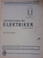 Rysunki techniczne dla elektryków 1943r