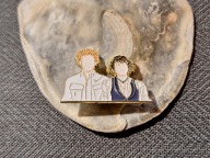 Pin emaliowany broszka dla Fanów Zmierzchu Twilight przypinka pins