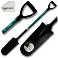 ŁOPATA SZPADEL DO OGRODU SADOWNICZY DŁUGI WĄSKI METALOWY TRZONEK