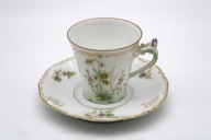 ZESTAW KAWA - HERBATA PORCELANA FRIEDRICH KAESTNER XIX / XX-w