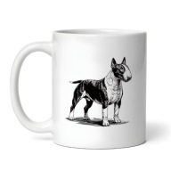 Kubek z psem bulterierem, BULL TERRIER 330ml stojący