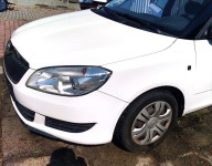 SKODA FABIA II LIFT BŁOTNIK LEWY- BEZ MALOWANIA NR LAKIERU F9E