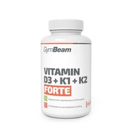 GymBeam Witamina D3+K1+K2 Forte 120 caps