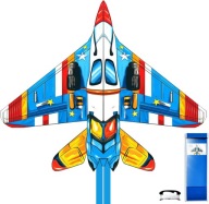 LATAWIEC SAMOLOT DLA DZIECI I DOROSŁYCH ŁATWY W LATANIU NIEBIESKI