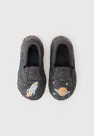 Kapcie Friboo szare kosmos planeta rakieta włókno Rozm. 27 + GRATIS