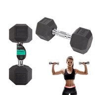 Hantle żeliwne stałe SPORT BLAST 2x 7,5 kg