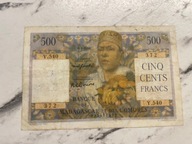 Madagaskar - 500 franków - bardzo rzadki