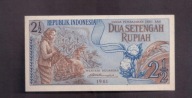 Indonezja - banknot - 2-1/2 Rupia 1961 rok