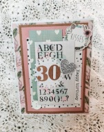 Kartka urodzinowa na 30 urodziny dla kobiety