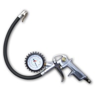 Pistolet z manometrem do pompowania kół