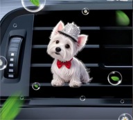 Zapach 2D PIESEK do samochodu na kratkę nawiewu DZIEŃ KOBIET