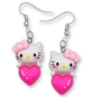 Kolczyki HELLO KITTY Kitty Kotek Kreatywny PREZENT Słodkie