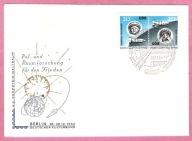 DDR 1963, FDC, W.Tiereszkowa, W.Bykowski astronomia kosmos