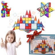 KLOCKI MAGNETYCZNE EDUKACYJNE KREATYWNE KONSTRUKCJE HAPPY KIDDO3D WIELKANOC
