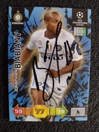 Karta panini autograf Inter Biabiany Champions League 2010/2011