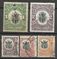 Tanganyika U723 fauna żyrafa zn.wod. stojący