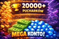 KONTO BRAWL STARS 20000 PUCH!