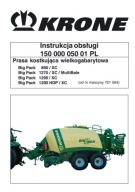 Krone Big Pack 890/1270/1290 (HC, Multi Bale, HDP) - instrukcja obsługi PL