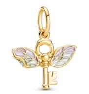 Harry Potter Zawieszka skrzydlaty klucz złoty logo