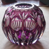 Nachtmann - wazon, szkło kryształowe.