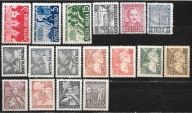 $$1949 KOMPLETNY ROCZNIK Fi 492-508** / komplet 17 zn - FISCHER 215 zł