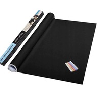 Duża samoprzylepna tablica kredowa 45x200cm + 5x kreda