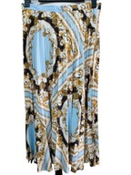 F&F długa lekka spódnica plisowana 34/ 36