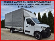Renault 2.3 Plandeka Burto-Firanka 10 palet Skrzynia 5m, Blizniaki , Klima