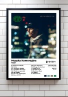 PEZET „Muzyka Komercyjna” Prezent album ozdoba na ścianę | plakat A3
