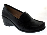 SKÓRZANE damskie półbuty mokasyny 1593/5 STELLA 36