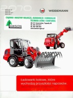 PROSPEKT WEIDEMANN ŁADOWARKI KOŁOWE